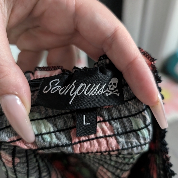 Sourpuss Retro Cherry Romper - US L - Picture 9 of 10